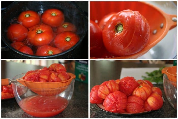 These homemade canned tomatoes are the best way to keep your garden tomatoes fresh and ready to eat and cook with all year long! how to can tomatoes